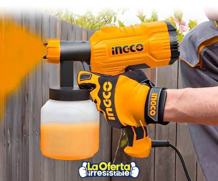 ✅ PULVERIZADOR DE PINTURA ELECTRICA 450W PREMIUM 💥👈🏼